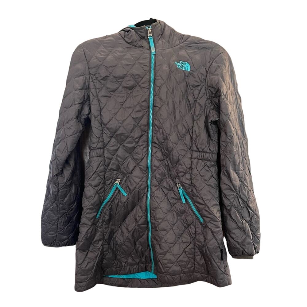 Northface girls-‎ light jacket, grey